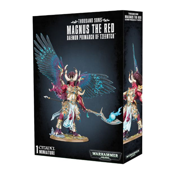 Thousand Sons Magnus The Red Daemon Primarch of Tzeentch