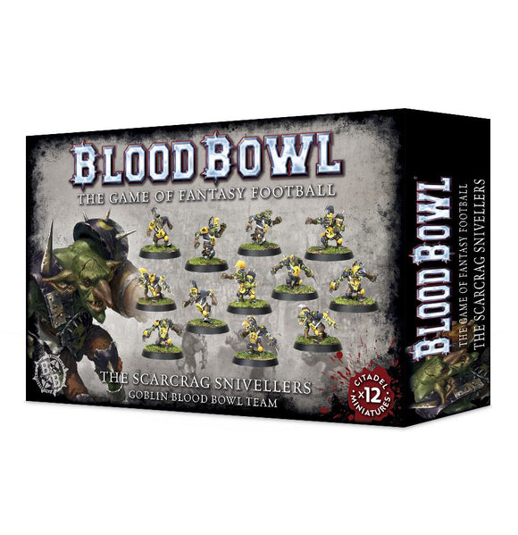 Blood Bowl - Goblin Team - The Scarcrag Snivellers