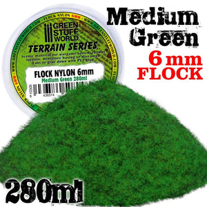 Herbe Statique 6 mm - Vert Moyen - 280ml