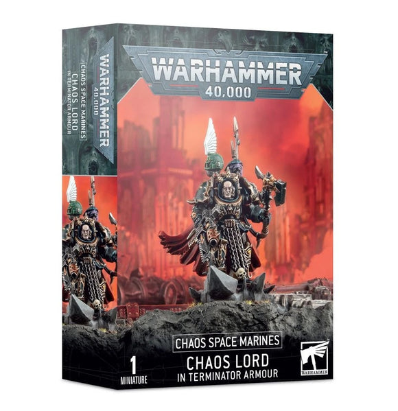 Chaos Space Marines - Chaos Lord in Terminator Armour