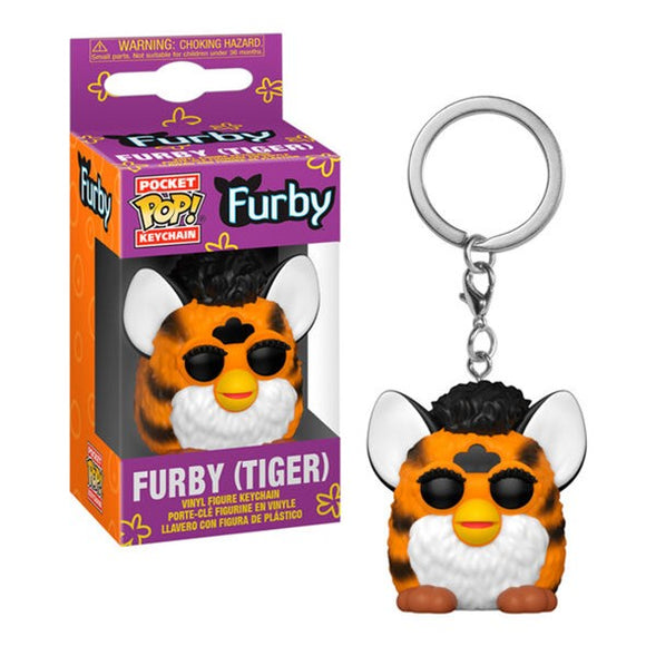 Furby - Tiger Furby - Keychain 4cm