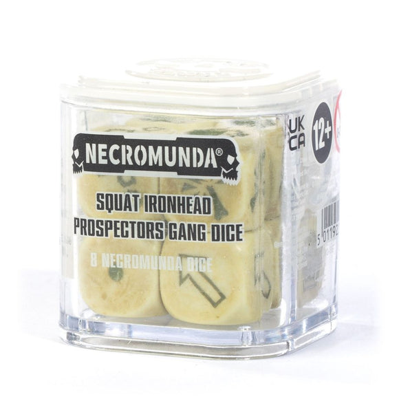 Necromunda - Squat Ironhead Prospectors Gang - Dice Set