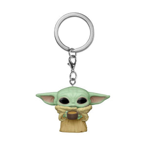 Star Wars The Mandalorian - The Child with Cup - Keychain 4cm