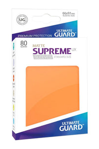 Ultimate Guard - SUPREME UX MATTE 80er Standard Sleeves - Orange