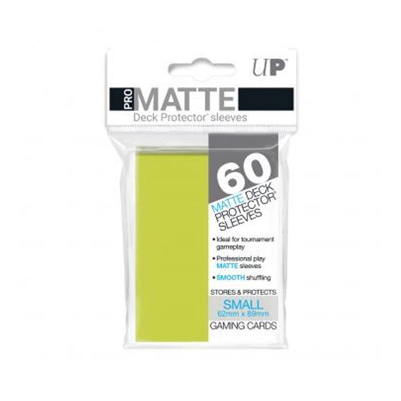 Ultra Pro - PRO MATTE - Small 60er - Bright Yellow
