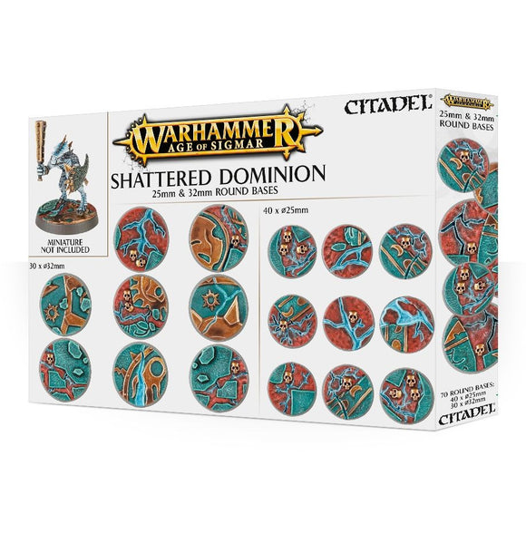 WHAOS - Shattered Dominion - 25mm/32mm Round Bases