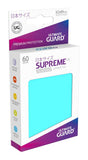 Ultimate Guard - SUPREME UX MATTE JAPANESE SIZE 60er Sleeves - Aquamarine