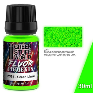 Pigment Fluor Lime Green 30ml