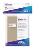 Ultimate Guard - SUPREME UX MATTE 50er Standard Sleeves Sand