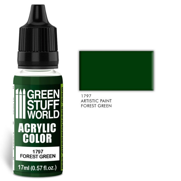 Peinture acrylique Forest Green 17ml
