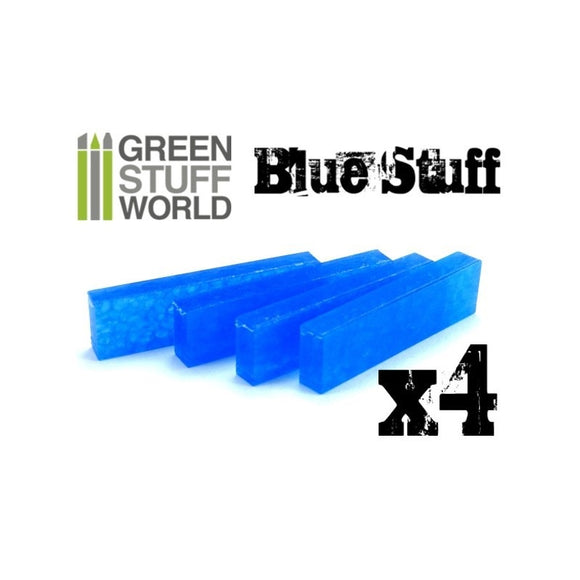 Barres de Plastic Blue Stuff - 4x