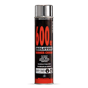 Chrome BURNER ACTION SPRAY PAINT 600ml