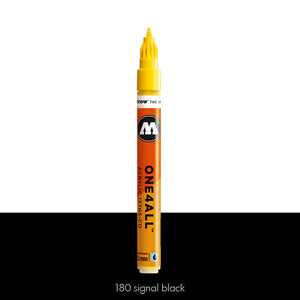 180 SIGNAL BLACK Marker Molotow 127HS-CO - 1,5mm
