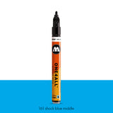 161 SHOCK BLUE MIDDLE Marker Molotow 127HS - 2mm