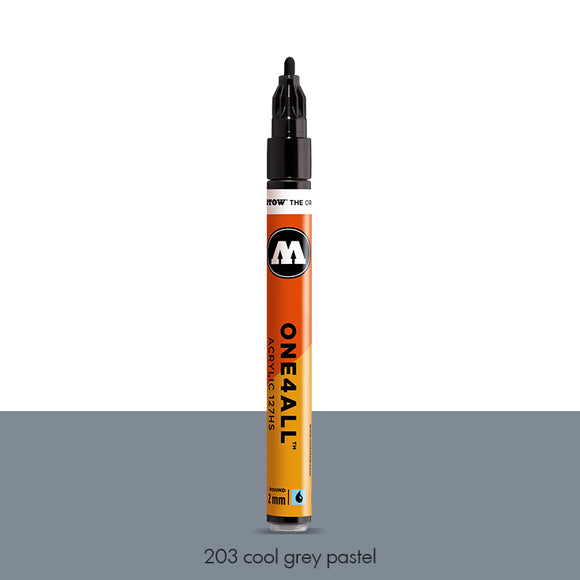203 COOL GREY PASTEL Marker Molotow 127HS - 2mm