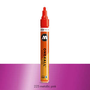 225 METALLIC PINK Marker Molotow 227HS - 4mm