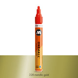 228 METALLIC GOLD Marker Molotow 227HS - 4mm