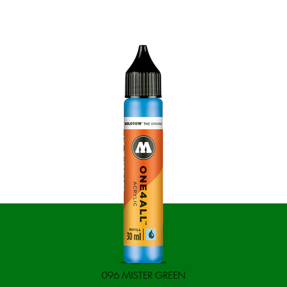 096 MISTER GREEN Refill 30ml One4All Molotow