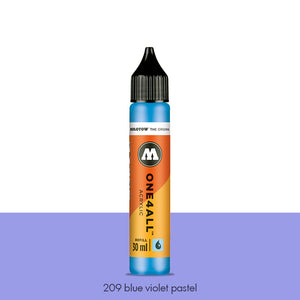 209 BLUE VIOLET PASTEL Refill 30ml One4All Molotow