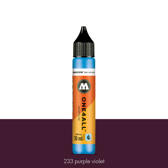 233 PURPLE VIOLET Refill 30ml One4All Molotow