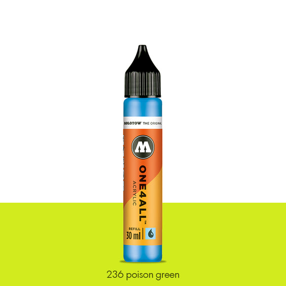 236 POISON GREEN Refill 30ml One4All Molotow