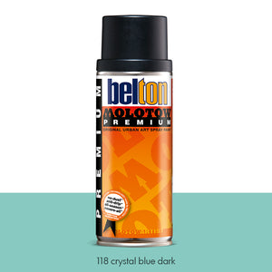 118 Crystal Blue Dark - Belton Molotow Premium - 400ml