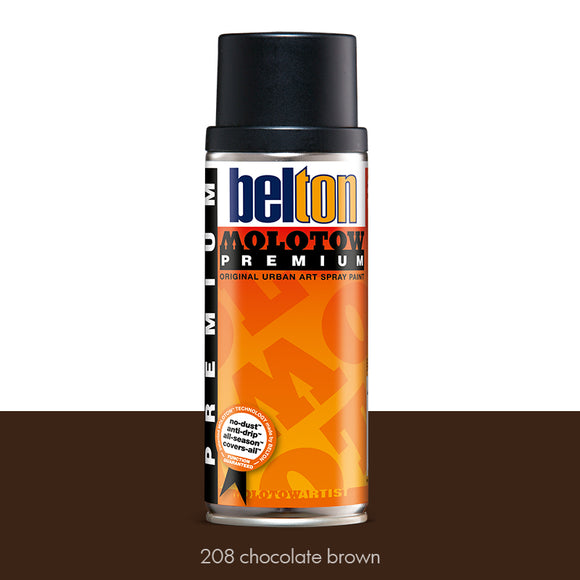 208 Chocolate Brown - Belton Molotow Premium - 400ml