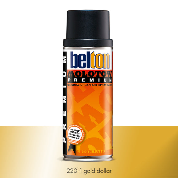 220-1 Gold Dollar - Belton Molotow Premium - 400ml