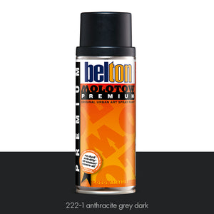 222-1 Anthracite Grey Dark - Belton Molotow Premium - 400ml