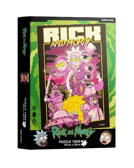 Rick & Morty - Retro Poster Puzzle